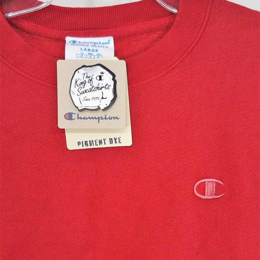 New Champion Reverse Weave Chest Logo Sweatshirt L - Picture 3 of 5